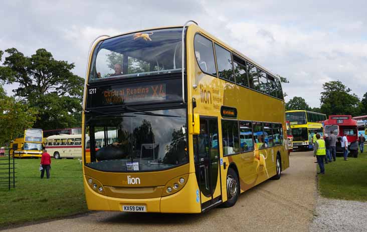 Reading Buses Alexander Dennis Enviro400 lion 1211